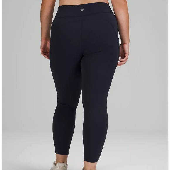Lululemon Instill HR Tight 25” SmoothCover HighRise Black Size 10 NWT - Picture 7 of 8